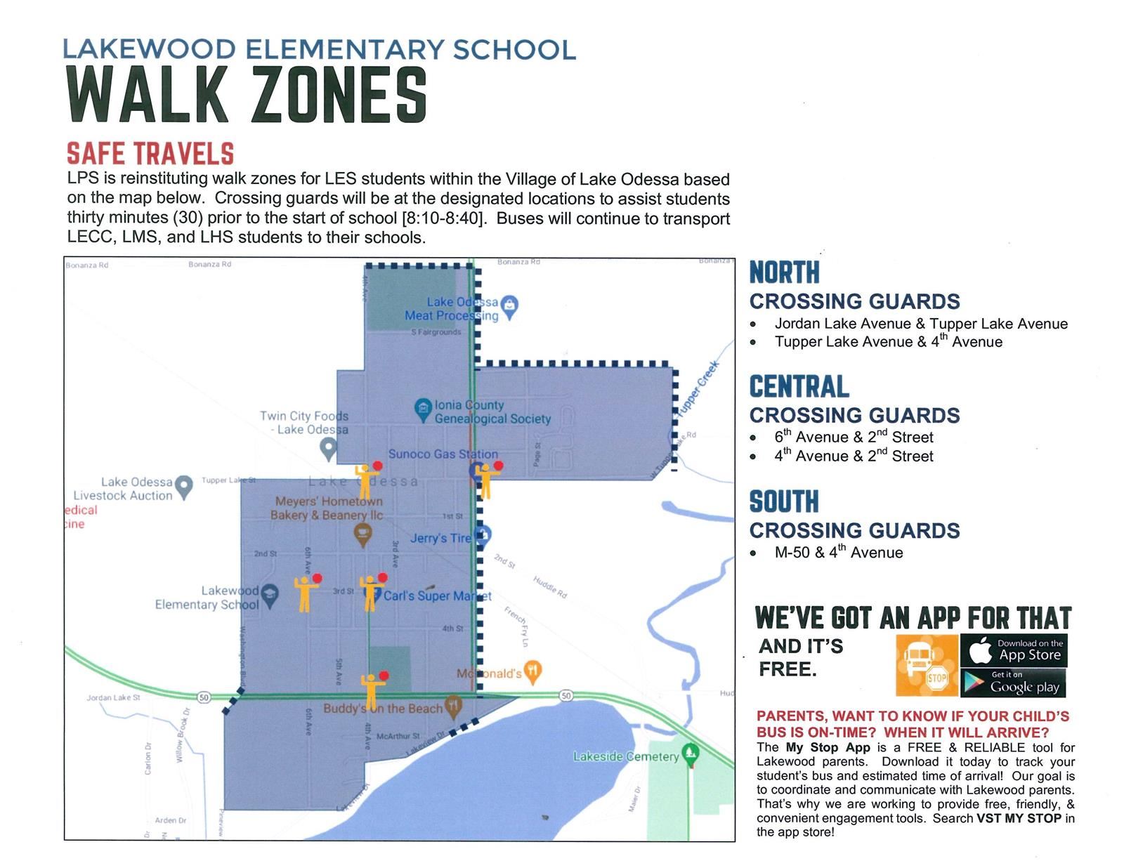 Lakewood Elementary Walk Zones 2021.2022